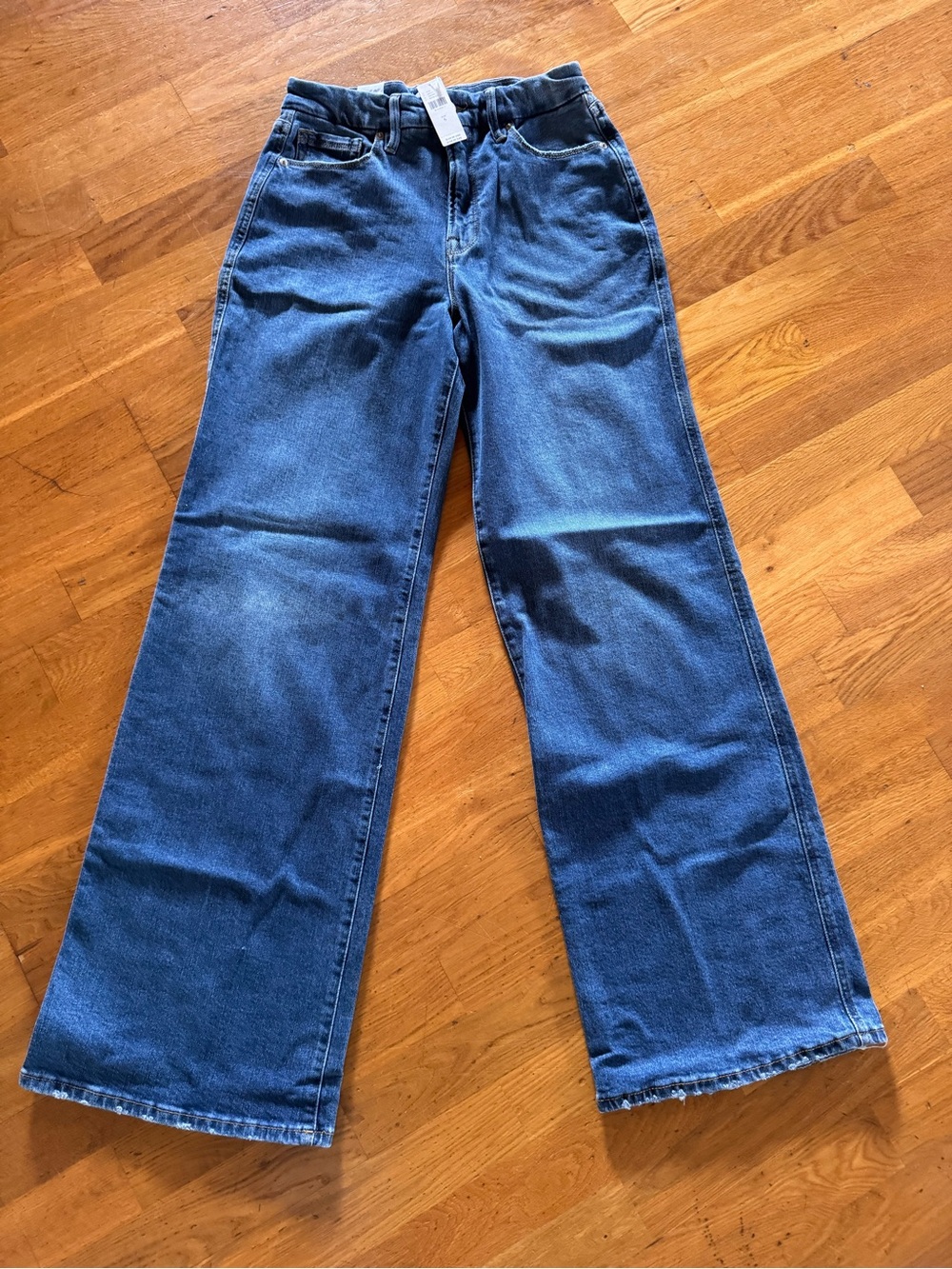 ANTHROPOLOGIE GOOD SKATE
HIGH-RISE LOOSE LEG JEANS SIZE 6